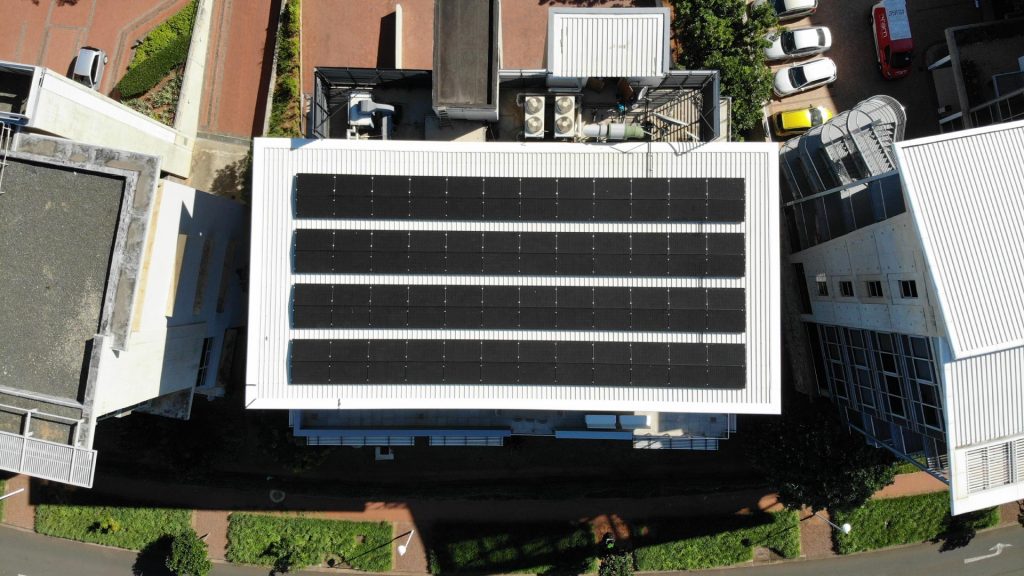 mainstream offices 47kw Grid-Tied Solar System
