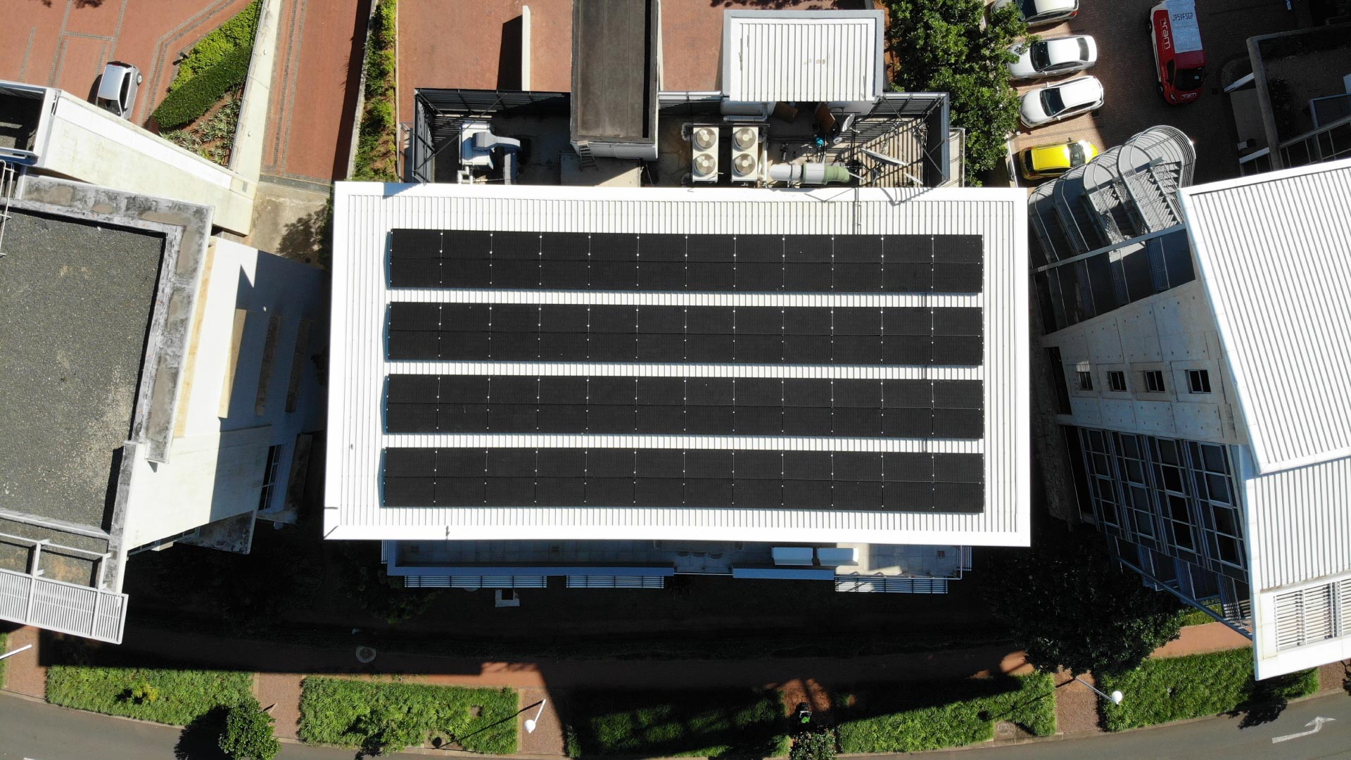 mainstream offices 47kw Grid-Tied Solar System