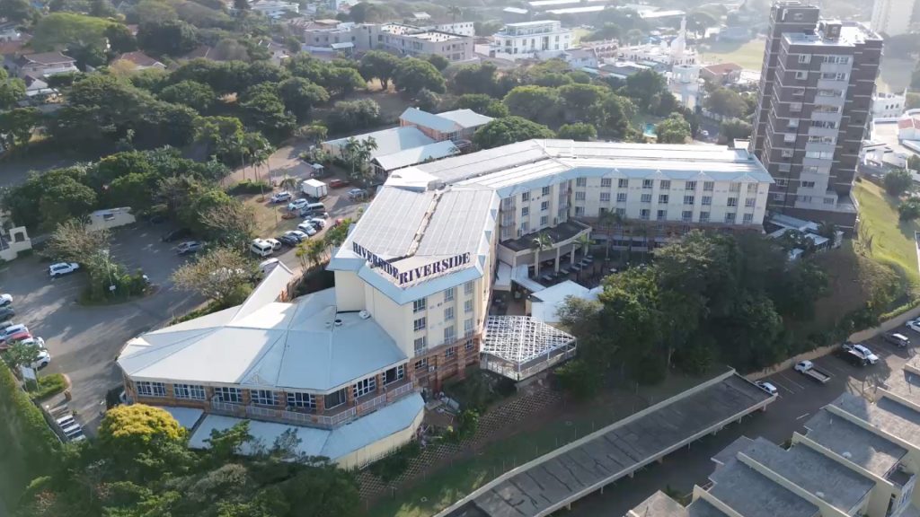 sunbird-solar-riverside-hotel-durban-221kw-Generator-Integrated-Grid-Tied-Solar-System