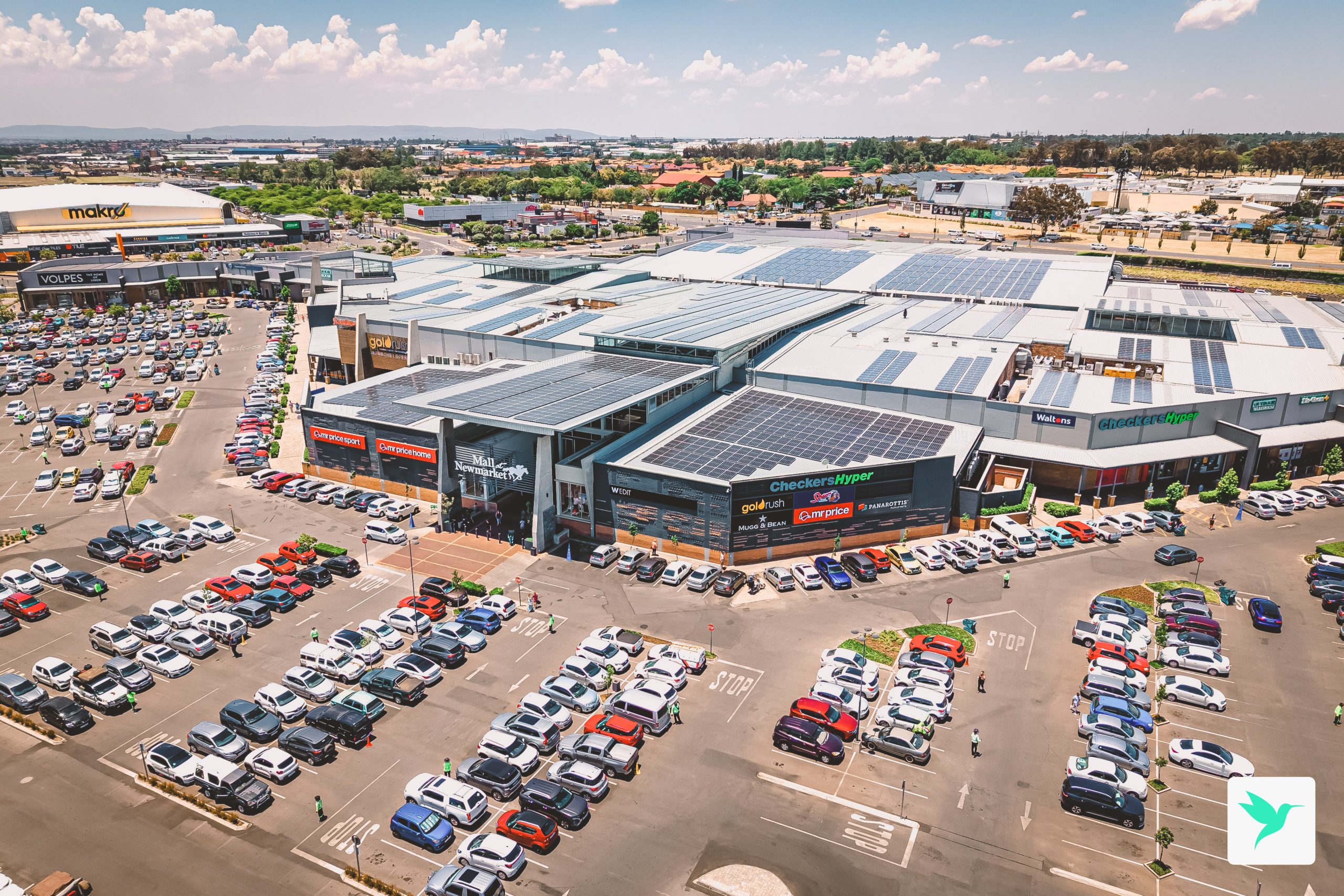 sunbird solar mall new market mall alberton solar installation 26