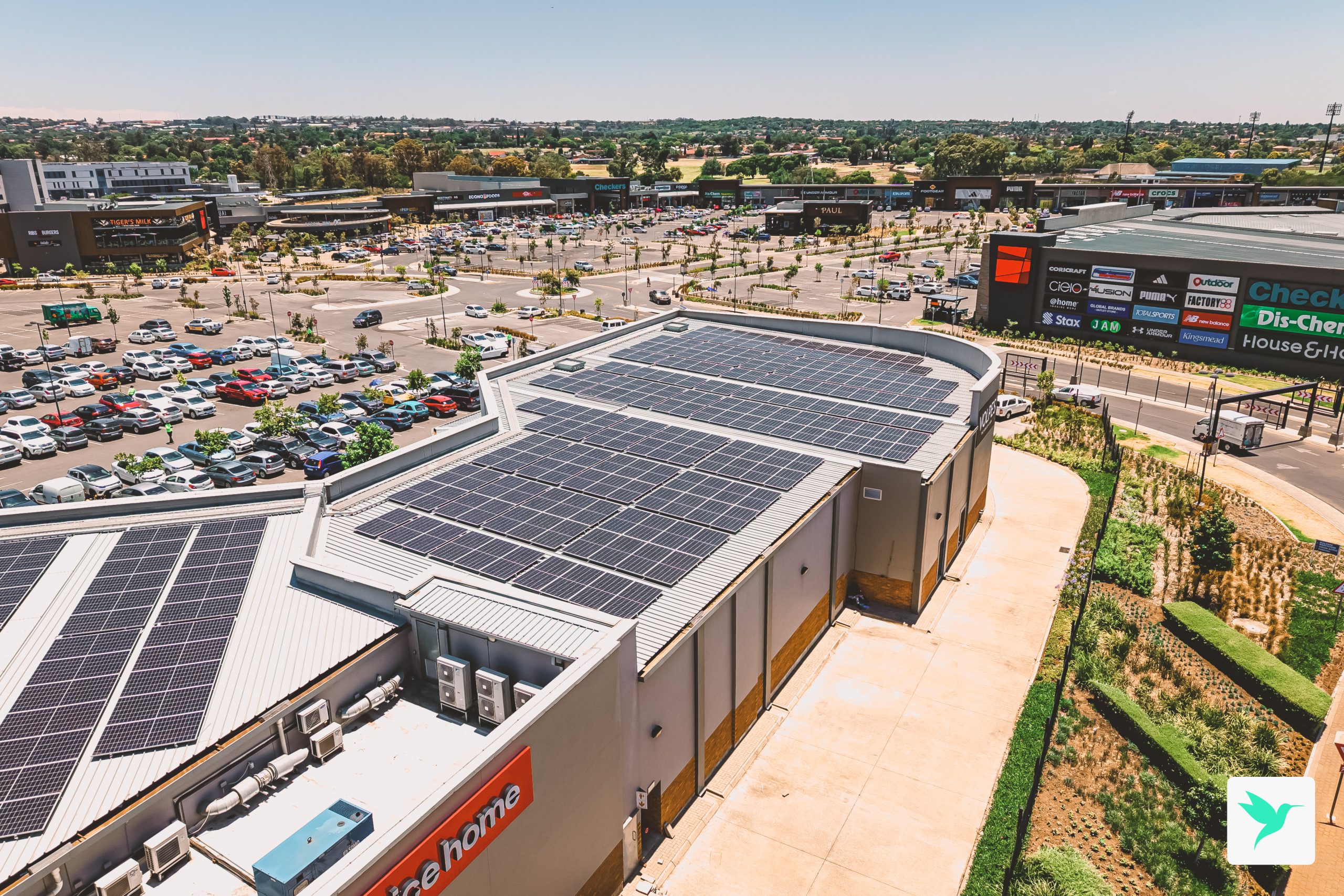 sunbird solar mall new market mall alberton solar installation 24