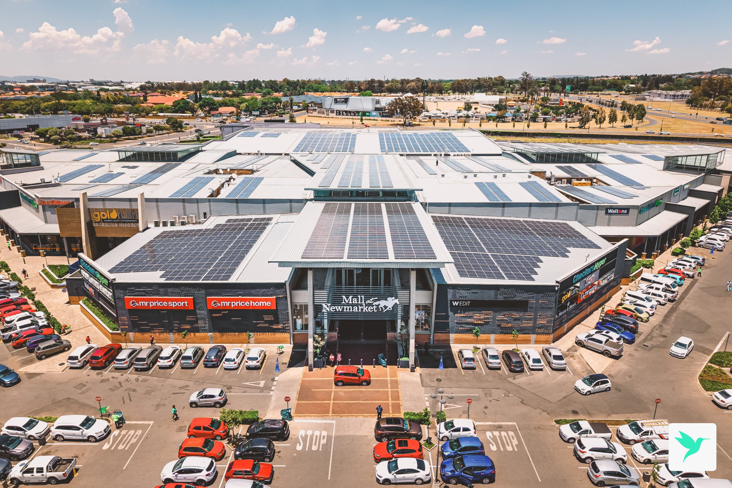 sunbird solar mall new market mall alberton solar installation 20