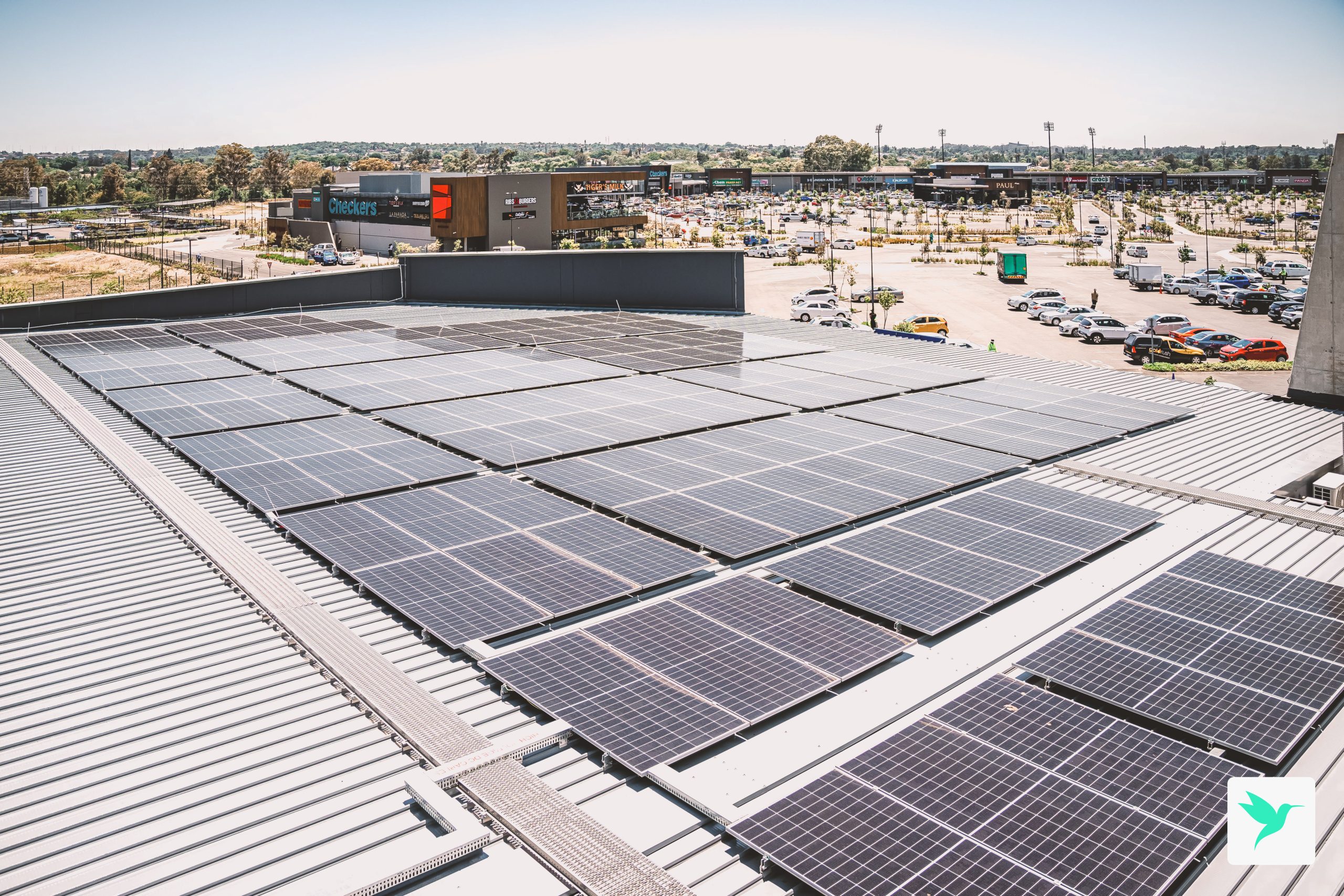 sunbird solar mall new market mall alberton solar installation-8